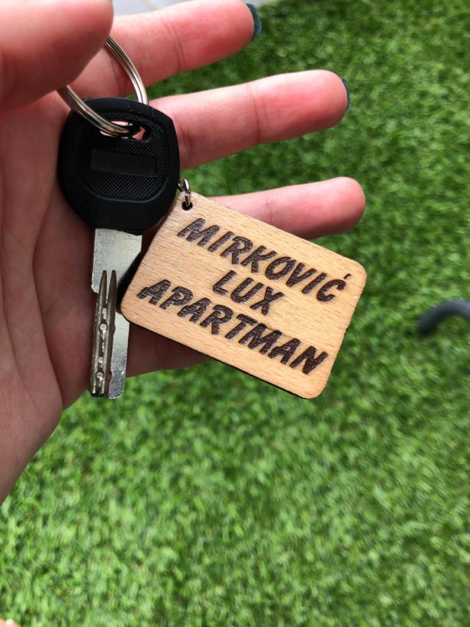 Mirkovic Lux Apartman Ni Exterior foto